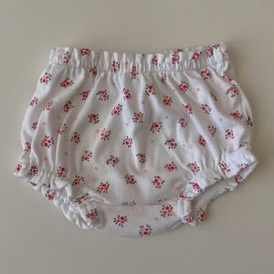 Floral Shorties 0-3mo